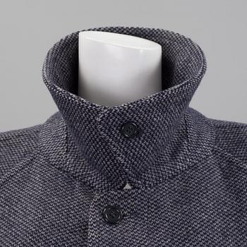 A Burberry mens wool coat in size app L.