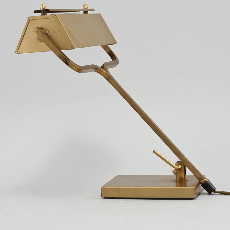 BORDSLAMPA, 1900-talets andra hälft.