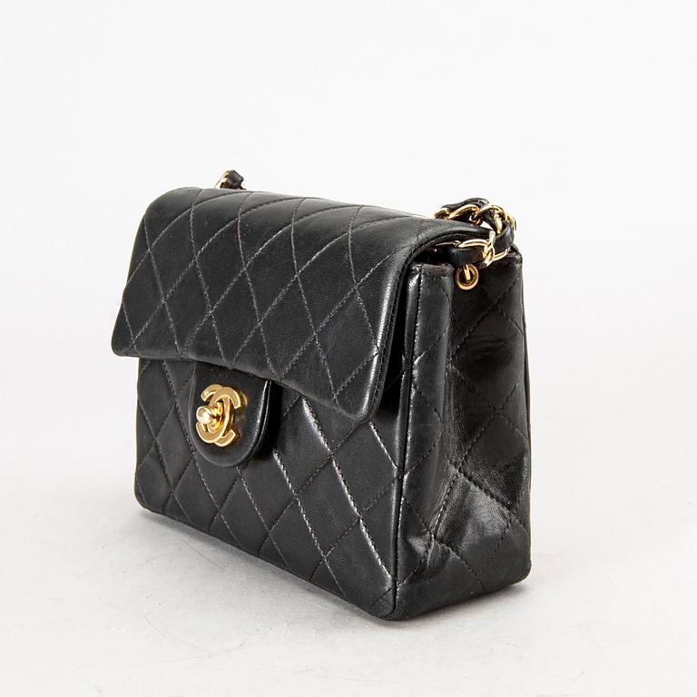 a 'Mini Flap' Chanel bag.