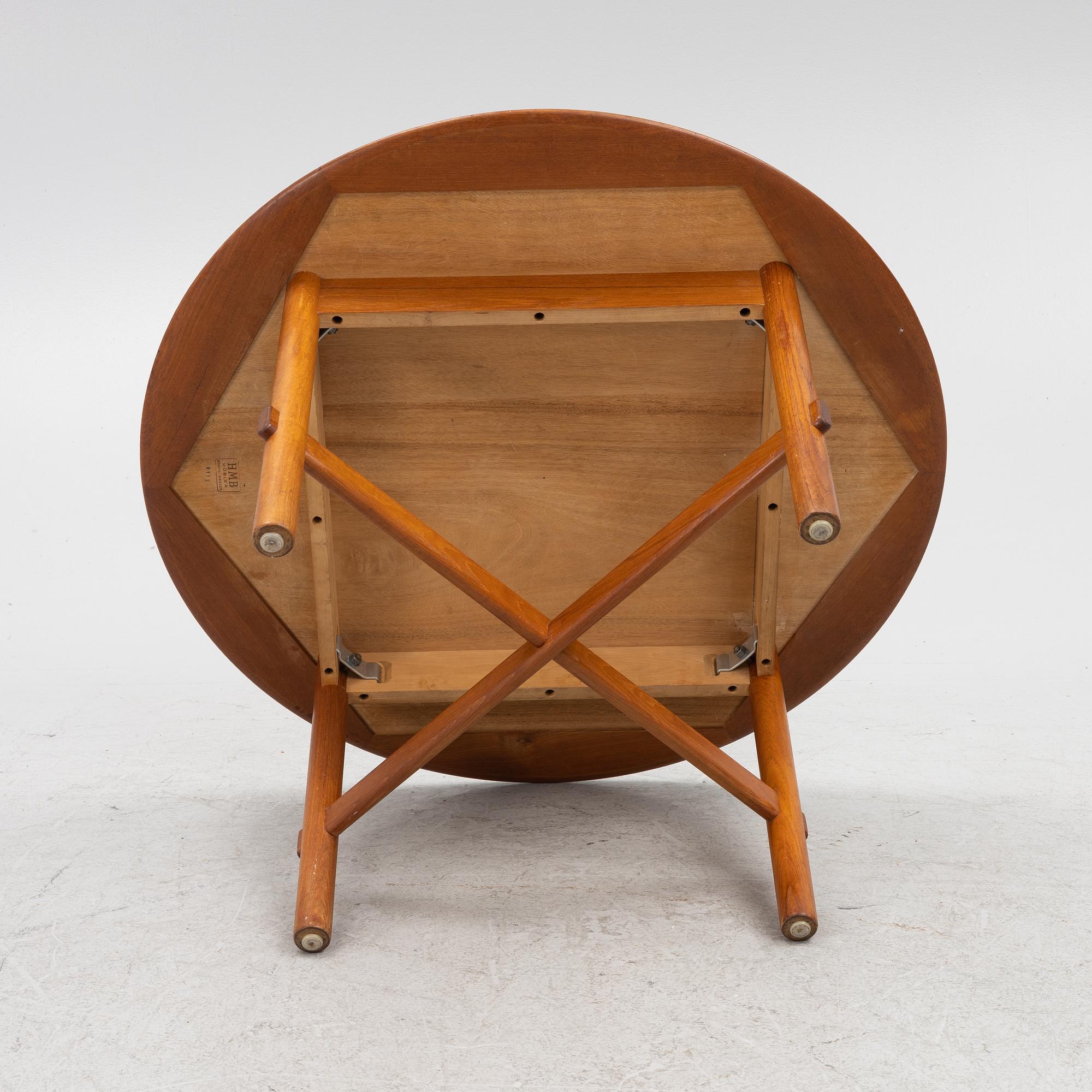 Soffbord, HMB Möbler, Rörvik, omkring 1900-talets mitt.