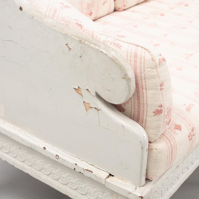 a gustavian sofa from the second half of the 18th century.