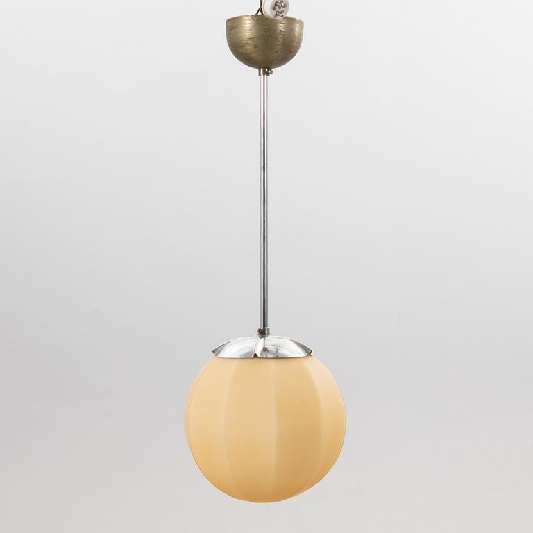 Taklampa Funkis 1940-tal.