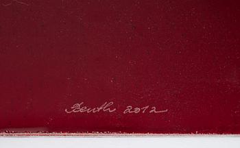 Benth Owesen, 23 glass plaques, Norway, signed and dated.