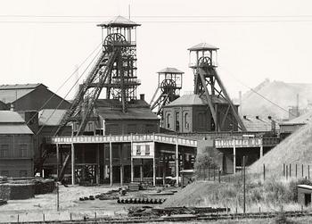 250. Bernd & Hilla Becher, "Monceau Fontaine No 18, Charleroi, Belgium, 1975".