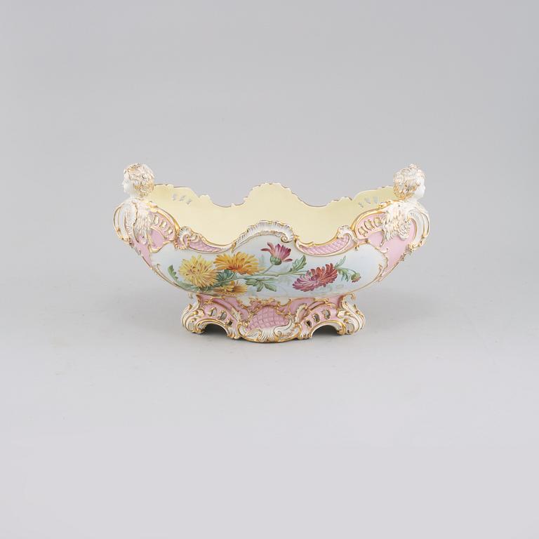 JARDINIERE, flintgods, Gustafsberg, 1800-talets slut.