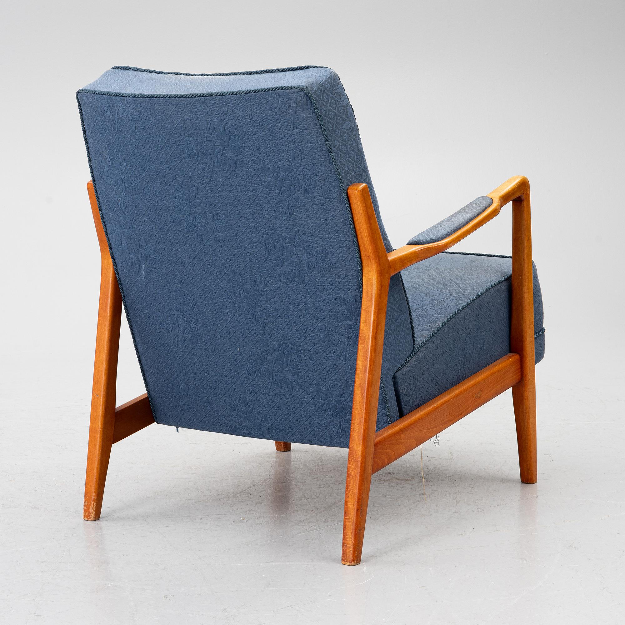 Soffa samt fåtölj, "Duxello", Dux, 1900-talets mitt.