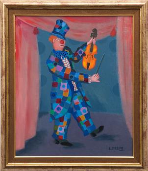 Lennart Jirlow, Violin-playing clown.