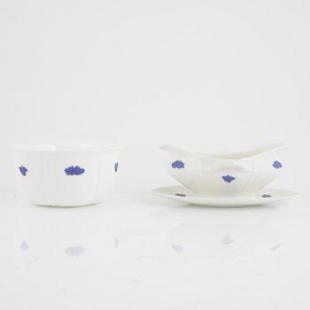 Dining and coffee set, 41 pieces, porcelain "Blå Blom", Gustavsberg.