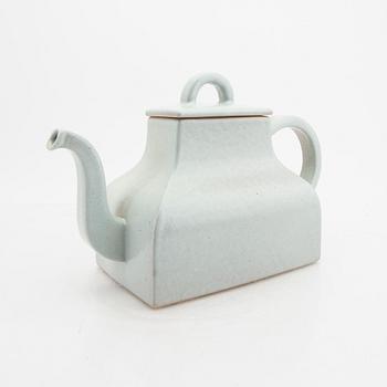 Signe Persson-Melin, a glazed ceramic teapot, signed by hand and numbered 48/100.
