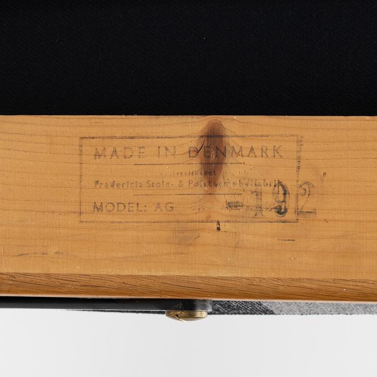 Børge Mogensen, a daybed, model "AG 192", Fredericia Stolefabrik, Denmark, second half of the 20th century.