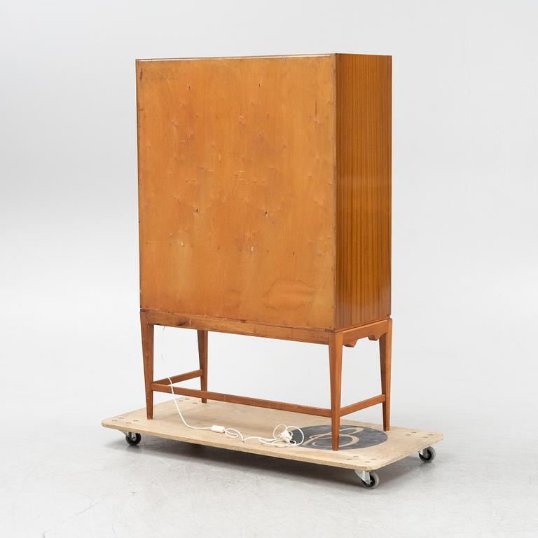 A Swedsih Modern mahogany veneered drinks cabinet, 1940s/50s.