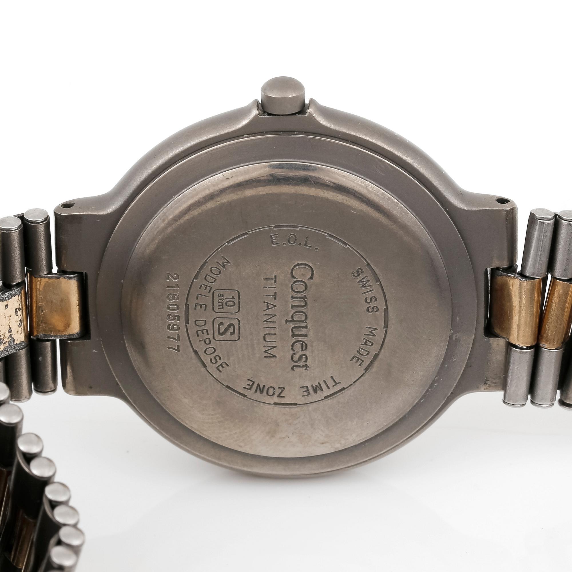 ARMBANDSUR, 2st, Tissot "SeaStar", Longines "Conquest".
