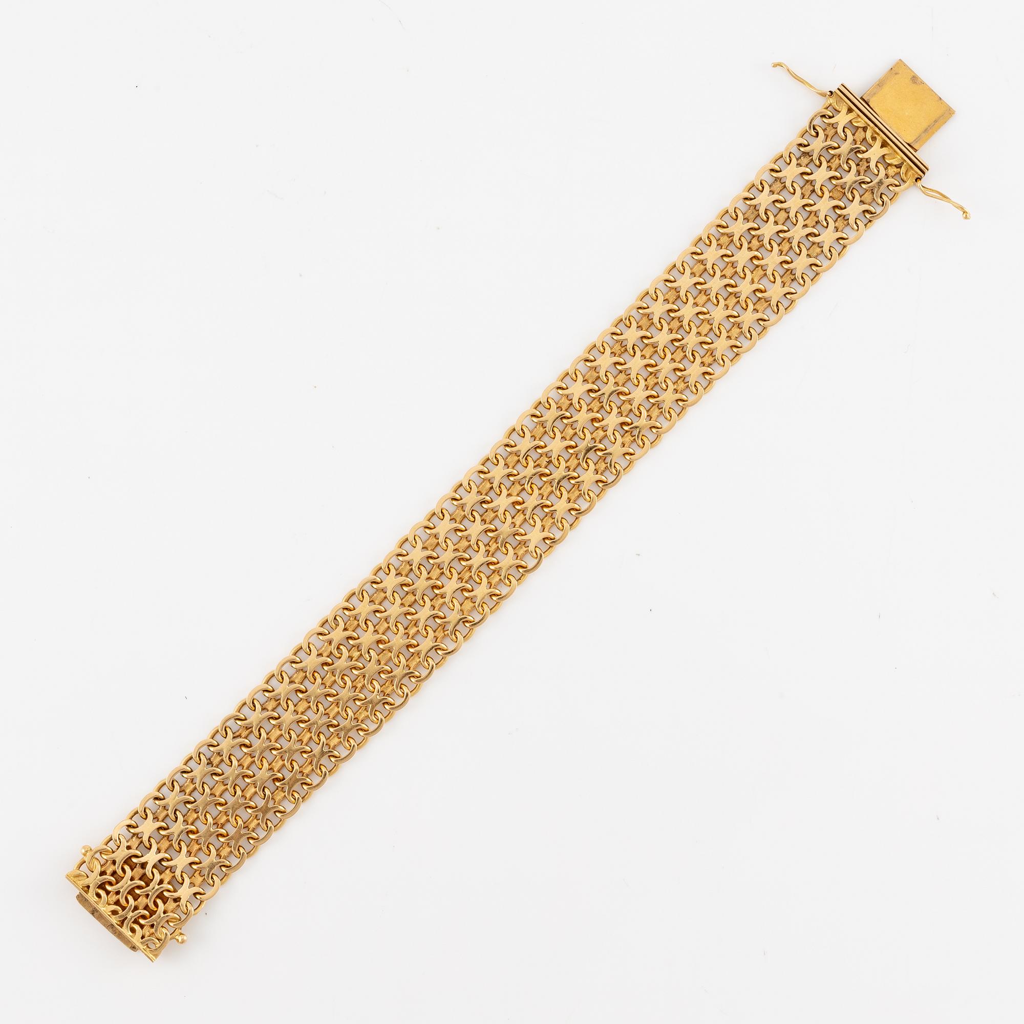 Bracelet 18K gold.