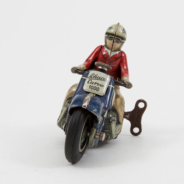 SCHUCO, "Curvo 1000" motorcykel, Tyskland, omkring 1950.