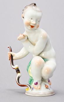 FIGURIN, porslin, Meissen, 1900-tal.