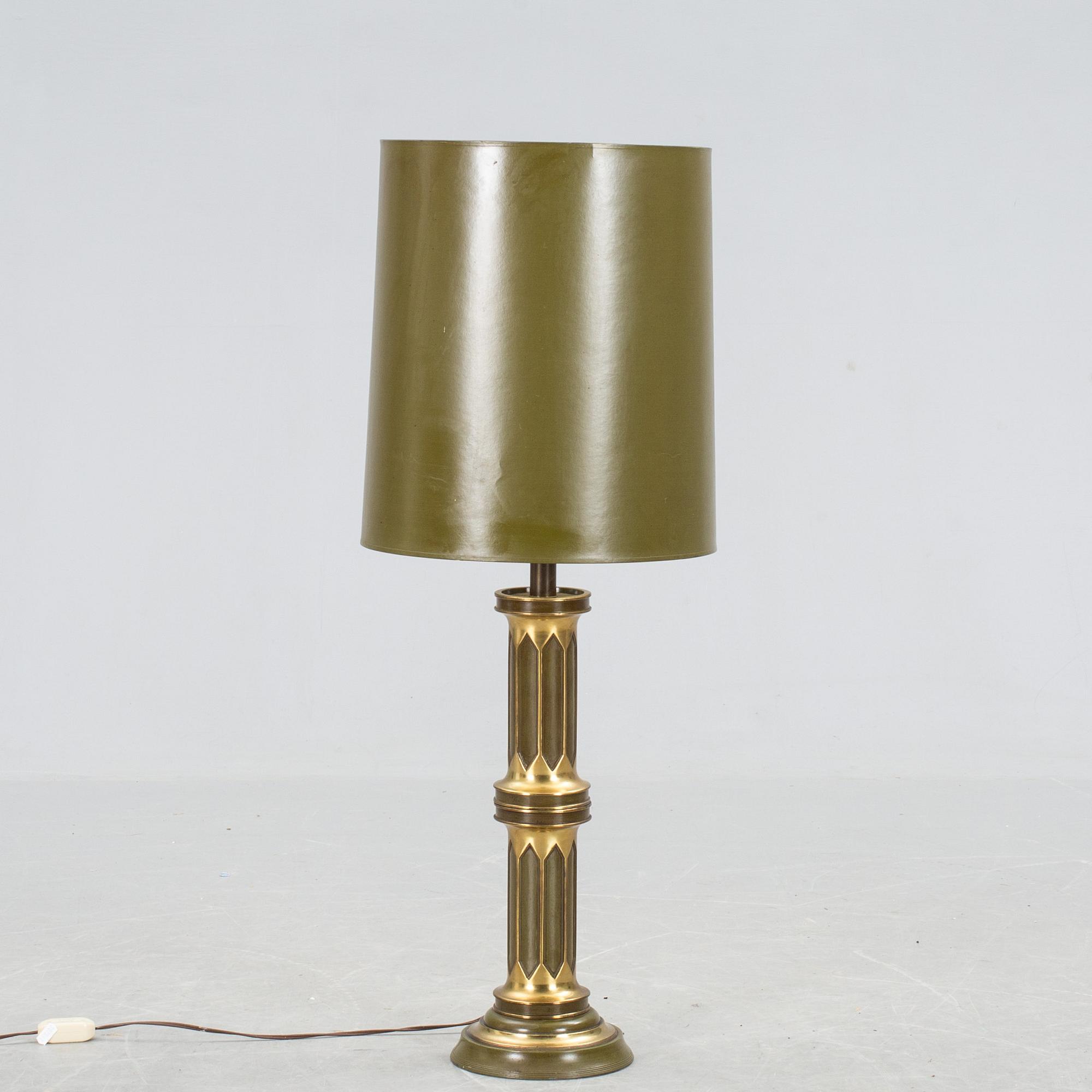 BORDSLAMPA, U.S.A. 1900-talets andra hälft.