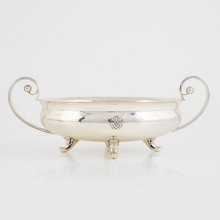 A Swedish silver bowl, mark of K. Anderson, Stockholm 1940.