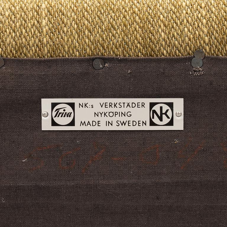 Kerstin Hörlin-Holmquist, soffa, "Paradiset", Nordiska Kompaniet, 1950/60-tal.