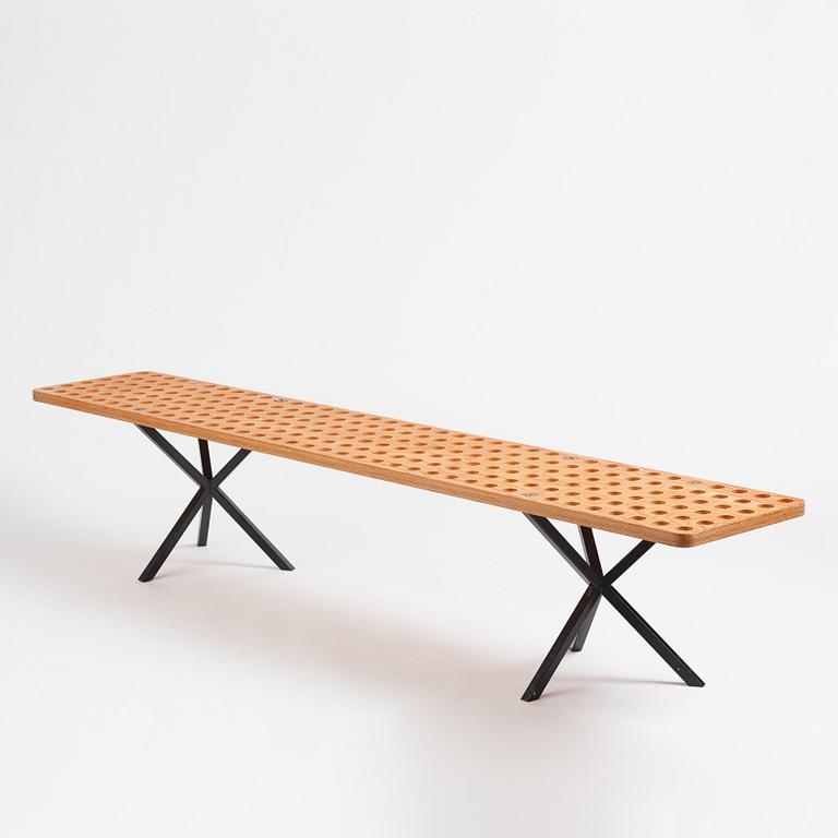 Per Söderberg, a bench, first edition, "NEB bench", No Early Birds, 2011.