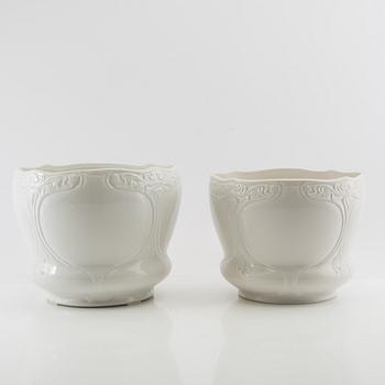 Outer covers 2 pcs of different sizes Art Nouveau, early 20th century stoneware.