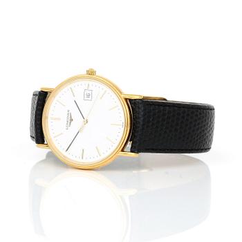ARMBANDSUR, herr, stål och förgyllt stål, Longines.