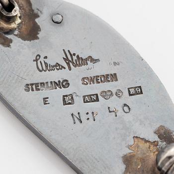 Wiwen Nilsson brosch silver "Trana".