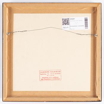 Einar Nerman, tuschlavering med täckvitt, signerad,