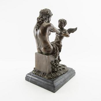 Okänd konstnär 1800/1900-tal, Venus och Cupid.