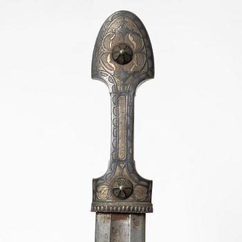 Kindjal, Caucasian, 19th century.
