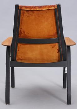 KARMSTOL, "Båge", Yngve Ekström, ESE-möbler, modellen formgiven 1953.