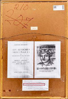 Fernand Léger, a printed poster edition 800.