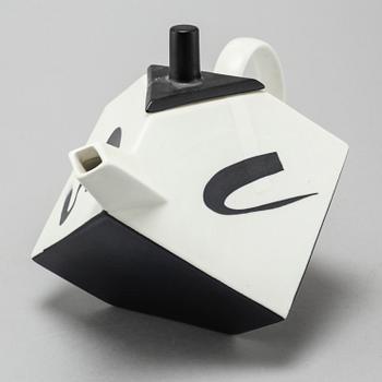 ROLF SINNEMARK, tekanna, porslin, "Cube", Rörstrand.