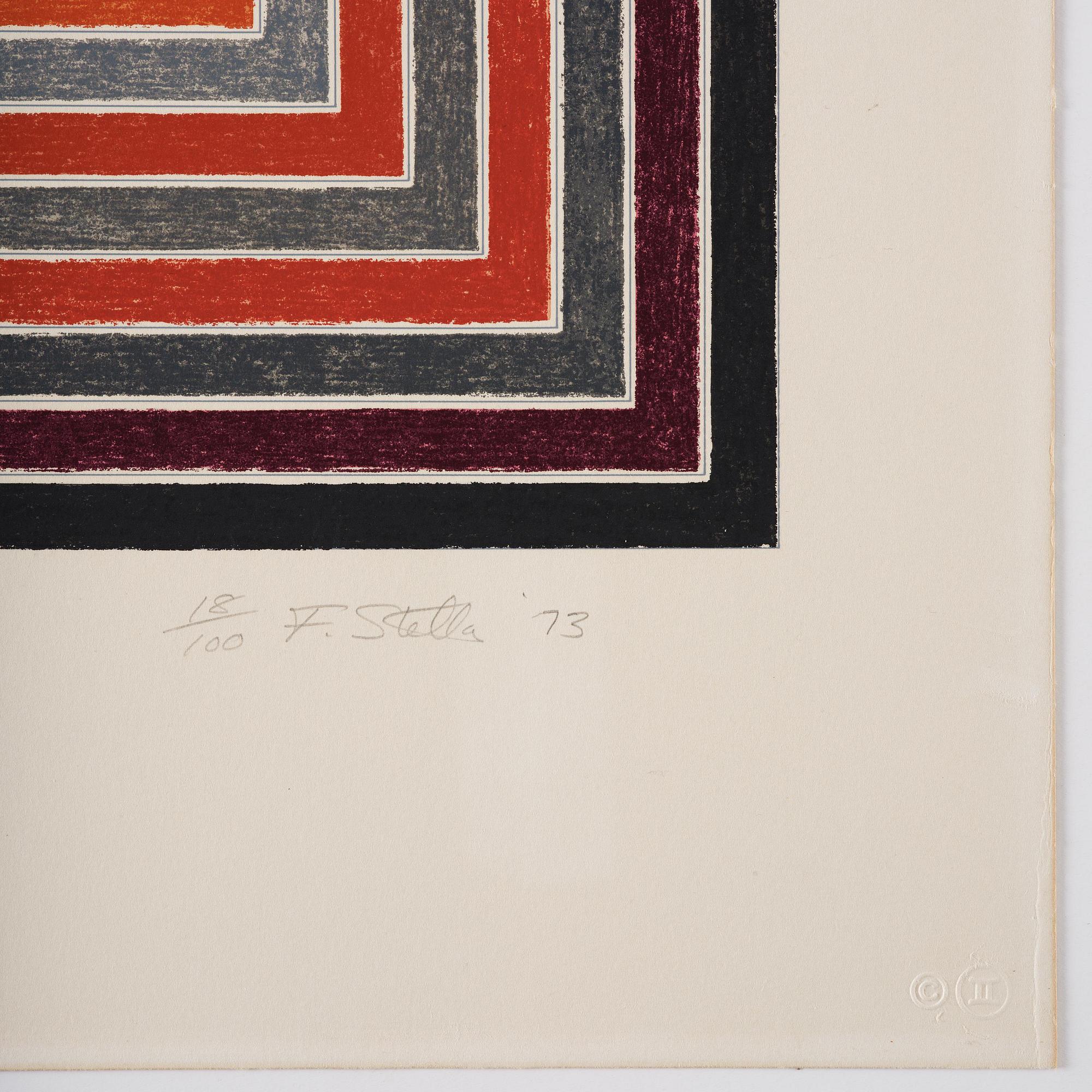 Frank Stella, "Double Gray Scramble".