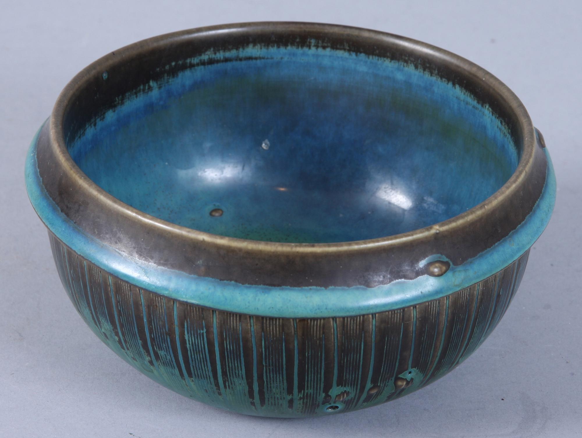 SKÅL, stengods, Gustavsberg, Stig Lindberg.