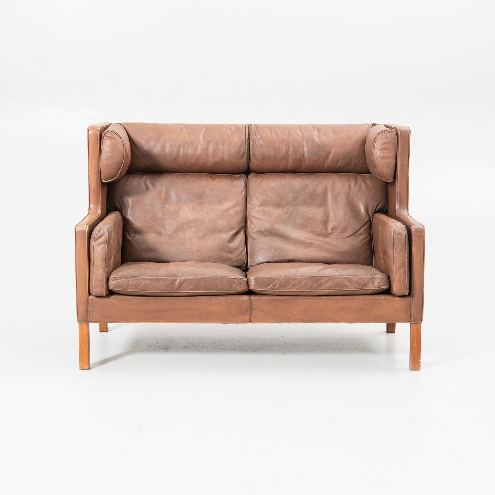 Børge Mogensen, soffa, "Coupé / 2192", Fredericia Stolefabrik, Danmark.