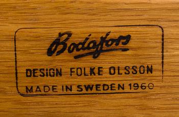 A FOLKE OHLSSON "SCISSORS" LOUNGE CHAIR, Bodafors 1960.