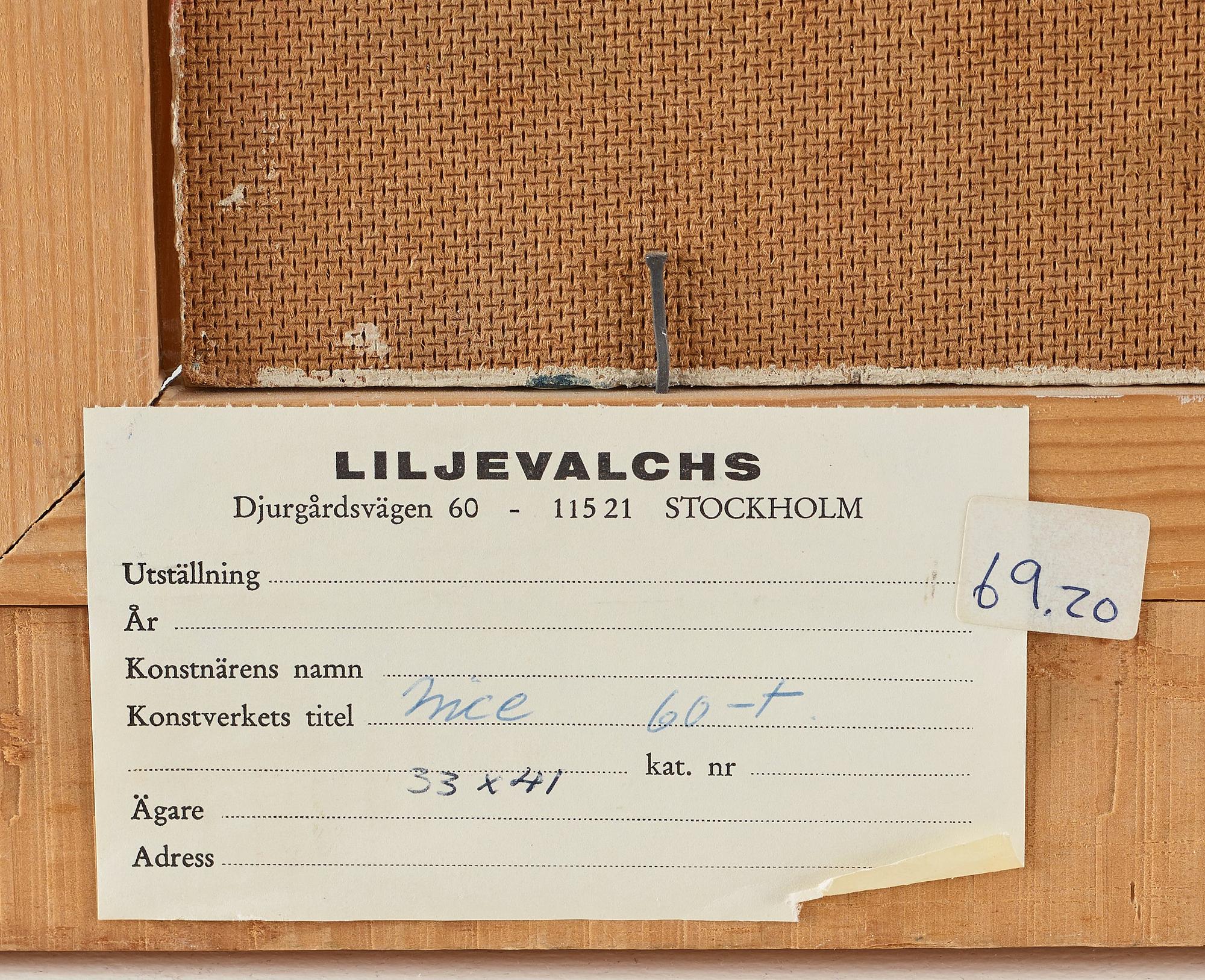 Olle Olsson-Hagalund, "Nice".