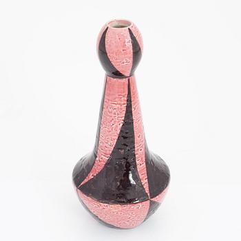 Vilhelm Bjerke-Petersen, a stoneware vase, Rörstrand, Sweden, signed 1951-52.