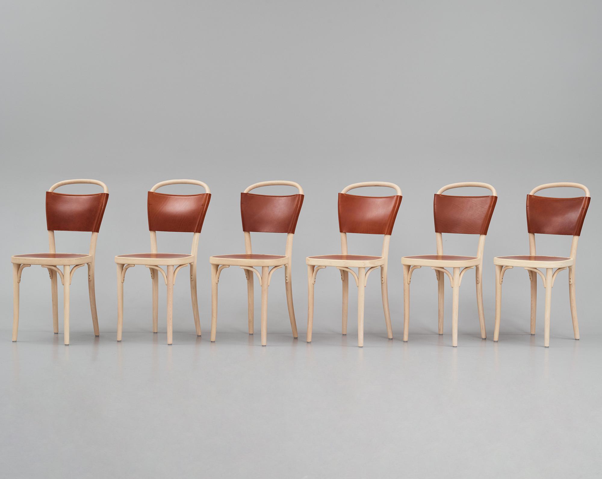 Jonas Bohlin, stolar, 6 stolar, "Vilda 3", Gemla, Diö, 2018.