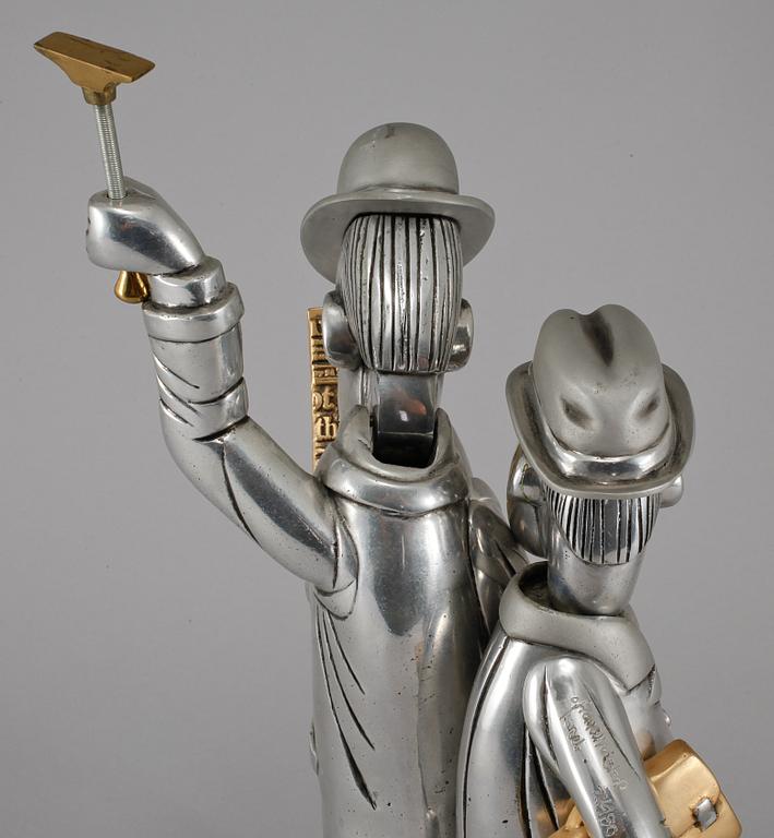 FRANK MEISLER, skulptur, metall, signerad och numrerad 711480.