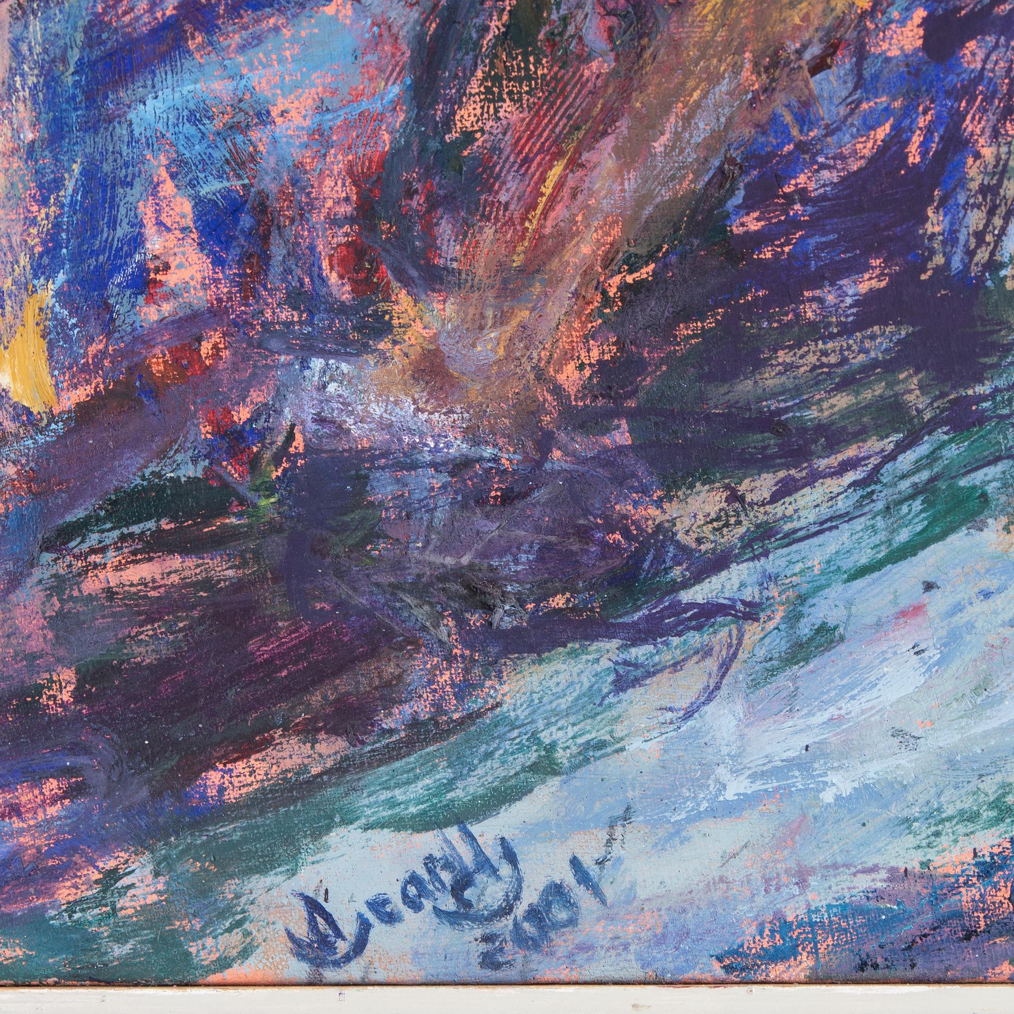 Oscar Hernandez Soriano, oil on canvas, signed and dated 2001.