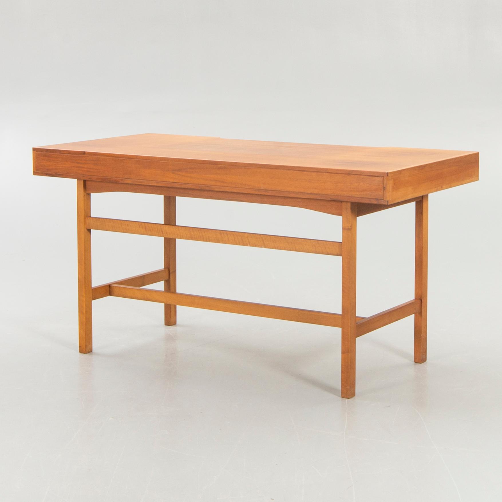 Desk, walnut, 1960s.
