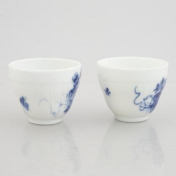 Royal Copenhagen, a 27-piece coffee service, 'Blue Flower', Denmark.