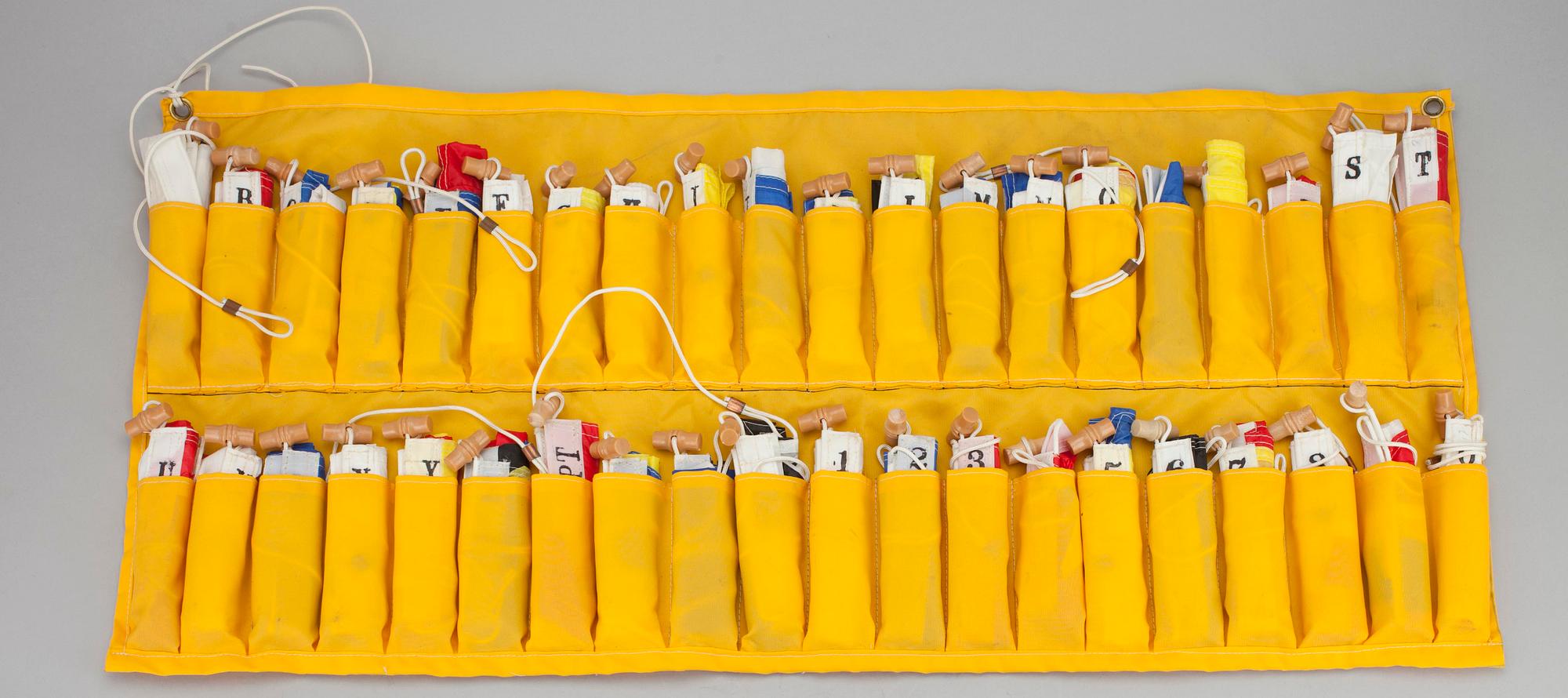 SIGNALFLAGGOR, 40 st, 1900-talets slut.