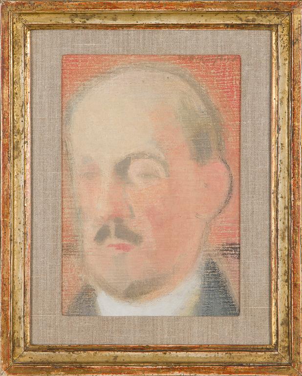 Helene Schjerfbeck, "Fadern från Familjesmycket" (Magnus Schjerfbeck).