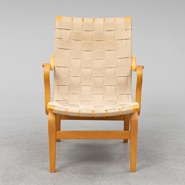 BRUNO MATHSSON, fåtölj, "Eva", Dux.