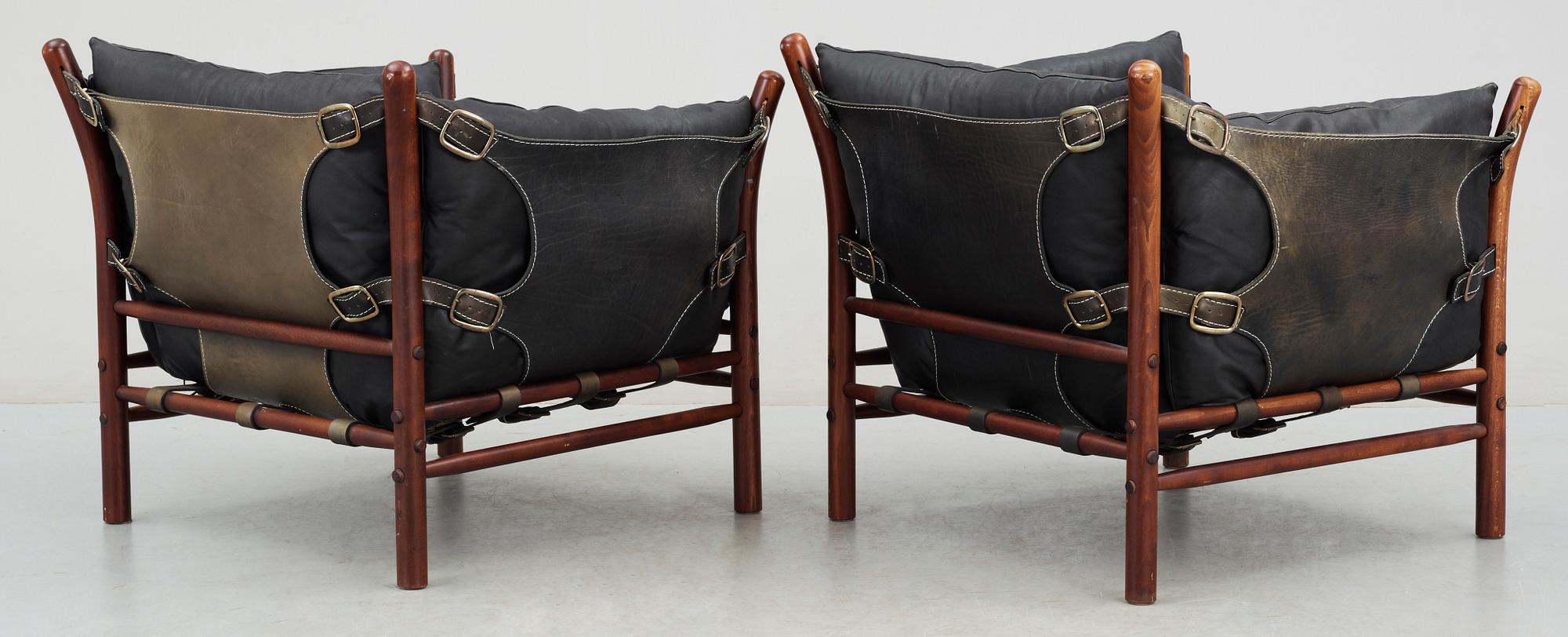 FÅTÖLJER, ett par, Arne Norell "Ilona", 1900-talets fjärde kvartal.