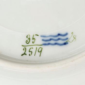 A 58 pcs Royal Copenhagen porcelain dinner service around 1900.