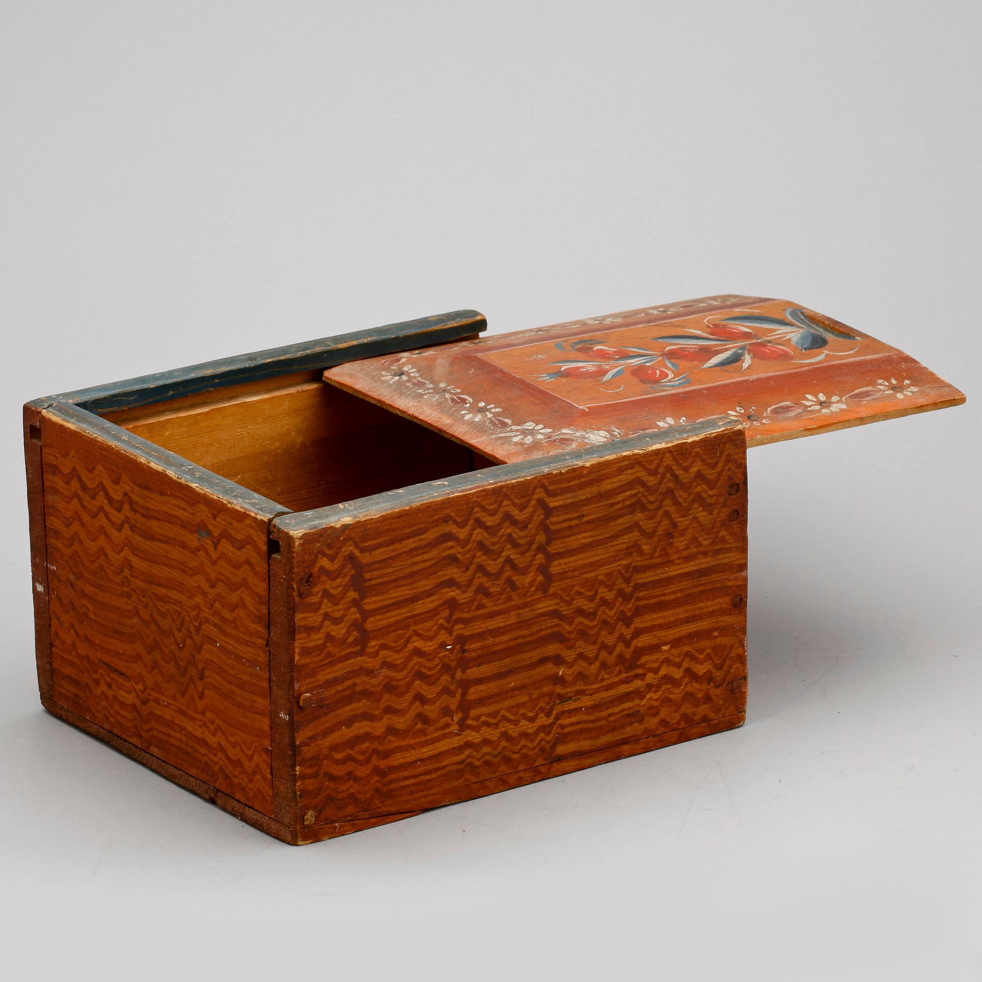 LJUSLÅDA, allmoge, 1800-tal.