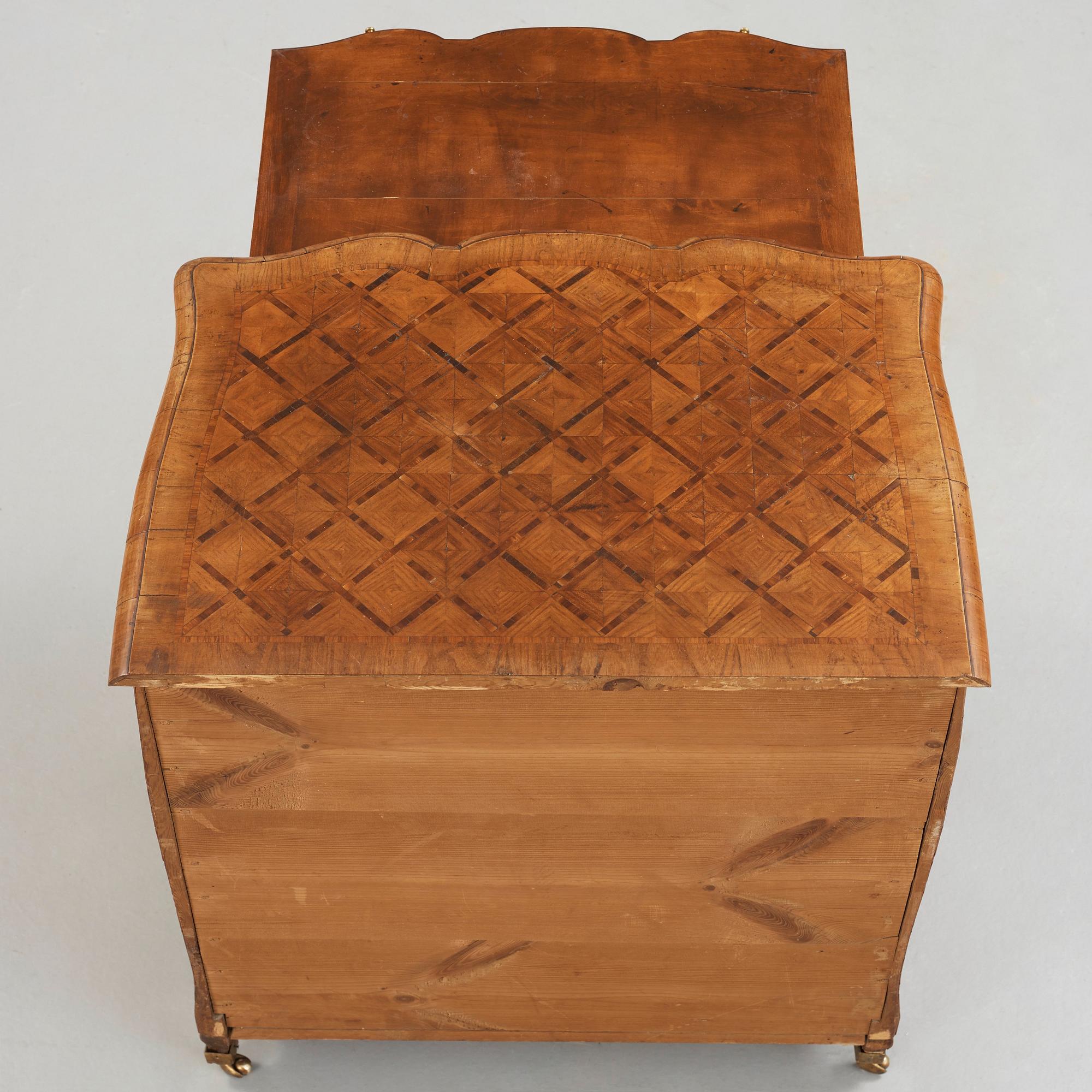 BYRÅ. Svensk rokoko, 1700-talets mitt.